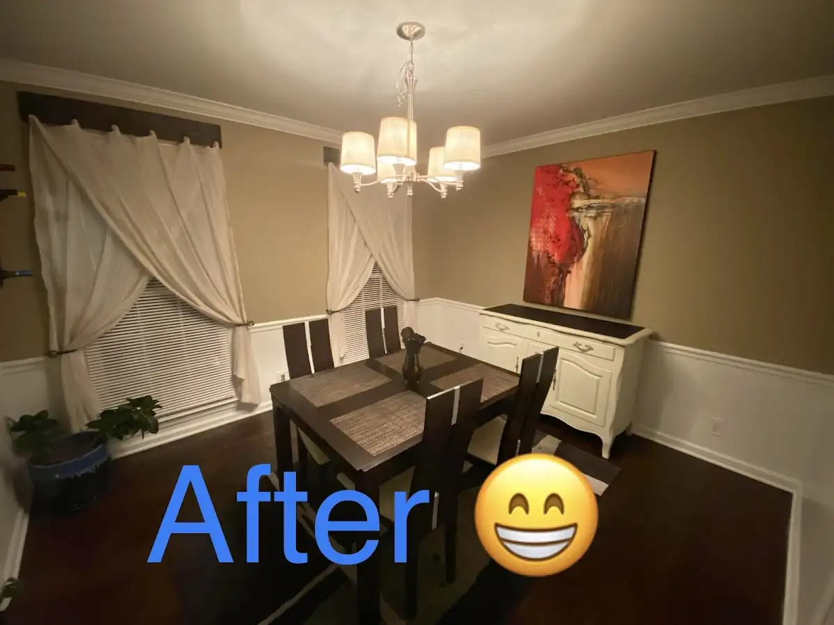 Professional dining room restoration after water damage in Fleming Island